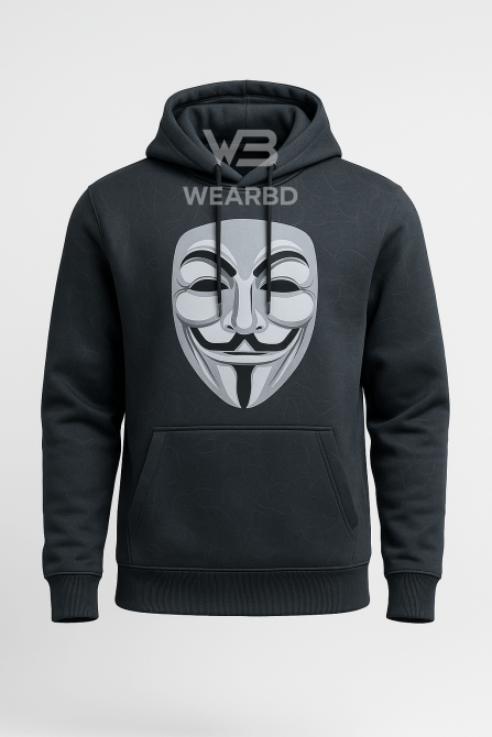wear bd hoodie front view